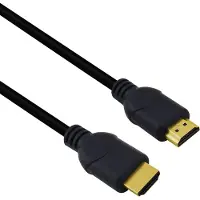 Helos Anschlusskabel, HDMI Stecker/Stecker, 4K, 5,0m, schwarz