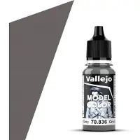 Vallejo Hobbyverf Acrylverf - 70836 Model Color London Grey - Acryl Verf flesje - 17 ml