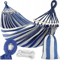Krumad Tweepersoonshangmat XXL met Houten Spreid - Comfortabel en sterk