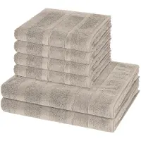 Cawö Sonstiges 4 X handdoek 2 X douchehanddoek - in set 6 pack Noblesse