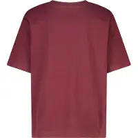 America Today T-shirt donkerrood Meisjes Katoen Ronde hals Effen - maat 158/164