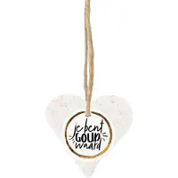 100%LEUK - Zeephart - Wit - Je bent goud waard