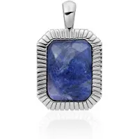 Sparkling Jewels Baguette Pendant Sodalite Hanger