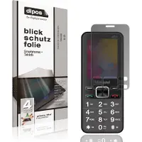 Dipos – Matte Privacy Screenprotector geschikt voor Masstel Izi 25 | Anti-Spy Beschermfolie