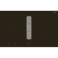 HELVETIA HTHR3I70B3V5 - Inbouw Inductiekookplaat met Afzuiging 83 cm – 3 Zones met Booster – Geïntegreerde Afzuigkap 550 m³/u – Bridge Zone