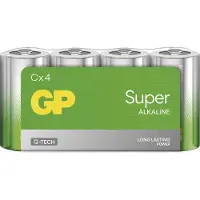 GP Super C batterij (baby) Alkaline 1.5 V 4 stuk(s)