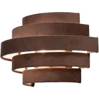 Lumidora Wandlamp 75401 - Voor binnen - POLIGNANO - E14 - Bruin - Metaal