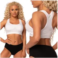 MARKAL Serie - Sportbeha - XL/2XL - Elastisch - Uitneembare Inzetstukken - Wit