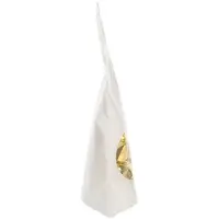 Packlinq Stazakken Parelmoer Wit met ovaal Venster 10,2x6x15,2cm met rond ophanggat