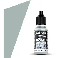 Vallejo Hobbyverf Acrylverf - 70907 Model Color Pale Grey Blue - Acryl Verf flesje - 17 ml