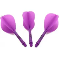 Cuesoul - Tero Flight System AK5 Rost Teardrop - Purple - Dart Flights