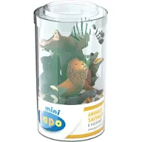 Papo Mini Figuren - 6 st. - Wilde Tiere - - One Size - Spielzeugtiere