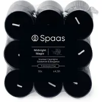Spaas geurende clearlights blokverpakking x18 4,5u - midnight magic
