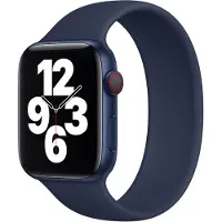 Apple Siliconen solobandje voor de Watch | 38/40/41/42 mm - Maat 2 - Deep Navy