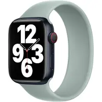 Apple Siliconen solobandje voor de Watch | 44/45/46/49 mm - Maat 9 - Succulent
