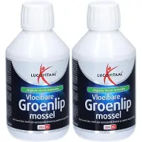 Lucovitaal Vloeibare Groenlip Mossel 2x200 ml Vloeistof