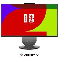 Lenovo Yoga AIO i Gen 11 27 Intel Intel Core Ultra 5 325-processor LPE-cores tot 3,40 GHz en P-cores tot 4,50 GHz, Windows 11 Home 64, 512 GB SSD TLC - F0JRCTO1WWBE1, Luna Grey