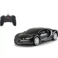 Jamara RC voertuig Auto - 405136 RC Sport Auto Bugatti Chiron - Zwart - 2,4GHz RC Model Kant en Klaar - 1:24 Bestuurbare Auto