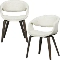 Woood eetkamerstoel (set van 2) Yossi