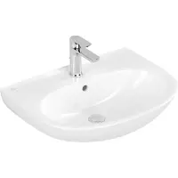 Villeroy & Boch O.Novo Wastafel 60X46X18 Cm Met Overloop White Alpine