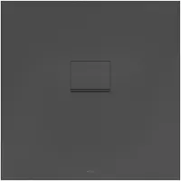 Villeroy & Boch squaro infinity vierkant douchevloer 90x90x4 cm anthracite