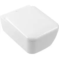 Villeroy & Boch Skyla - Hangend toilet met zitting SoftClosing, TwistFlush, DirectFlush, alpine wit 4682CL01