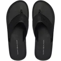 Tommy Hilfiger Teenslippers zwart
