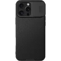 NILLKIN CamShield Pro magnetische hoes (iPhone 16 Pro Max), Smartphonehoes, Zwart