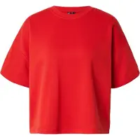 Pieces Sweatshirt 'PCChilli' rood