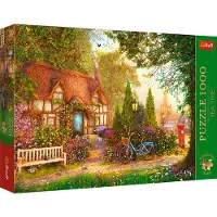 Trefl Tea Time Serie - Premium Plus Legpuzzel - 1000 Stukken - Domek pod strzechą - 68.3x48 cm