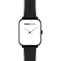 Momo Design Stealth Rectangular Smartwatch