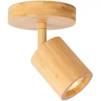 Good&Mojo Java Plafondlamp | 1x GU10 3W | Ø12cm | Naturel