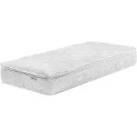Beliani LUXUS - Pocketveringmatras - Crème - 90 x 200 cm - Polyester