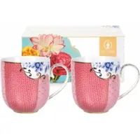 Pip studio Mok Home Mugs Small Royal Pink (Set van 2)