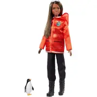 Barbie Zeebioloog National Geographic 26 Cm Rood/zwart