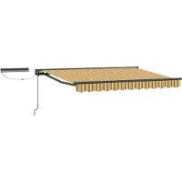 vidaXL Elektrisch Uitschuifbare Zonneluifel 3,5 x 2,5 m