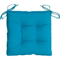 vidaXL Stoelkussens 6 st 40x40x7 cm oxford stof lichtblauw
