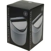 Excellent houseware - RVS Tafel Afvalbakje 1.5 Liter