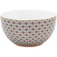Pip studio Kom Home Bowl Blooming Tales Khaki 12 cm (Set van 6)