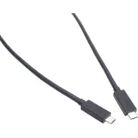 President USB-kabel PremiumCord Thunderbolt 3, 40 Gbps, USB4, 0,5 meter - zwart
