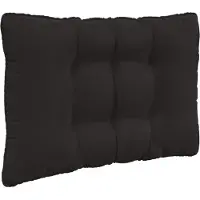 vidaXL Buitenbankkussen Polyester Zwart 68,5 x 68,5 cm