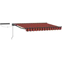 vidaXL Elektrisch Uitschuifbare Zonneluifel 2,5 x 2 m