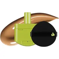 Unleashia Satin Wear Healthy-Green Cushion Re-Feel + Puff - No.32N Middle Honey No.32N Middle Honey