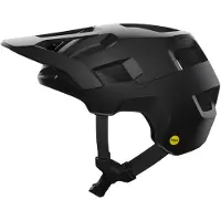 POC - MTB helmen - Kortal Race Mips Uranium Black Matt voor Heren - Maat 51-54 cm - Zwart