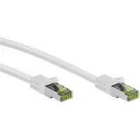 Goobay Internetkabel | Cat8.1 S/FTP | 15 meter (100% koper, LSZH, PoE, Wit)