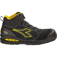Diadora Werkschoen Run NET AB MSTR BOA MID S3S 182533 | Zwart | Maat 39 - 8054795144151