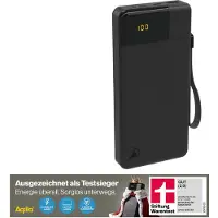 Aqiila B20+B Powerbank 20000 mAh LiPo USB-A, USB-C Zwart