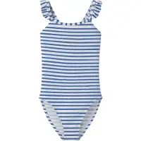 Name it Badpak blauw / wit