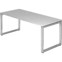 Hjh OFFICE PRO REGO 19 G - 180 x 80 Tafelhoogte I In hoogte verstelbaar Grijs/Grafiet