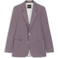 BOSS Relaxed-fit colbert van twill Maat 44